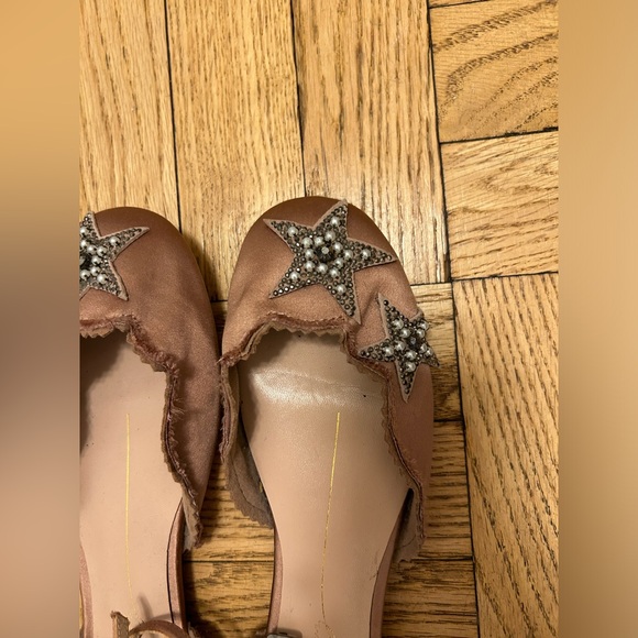 Anthropologie Lola Cruz Star-Embedded Ballet Flats - Picture 7 of 10
